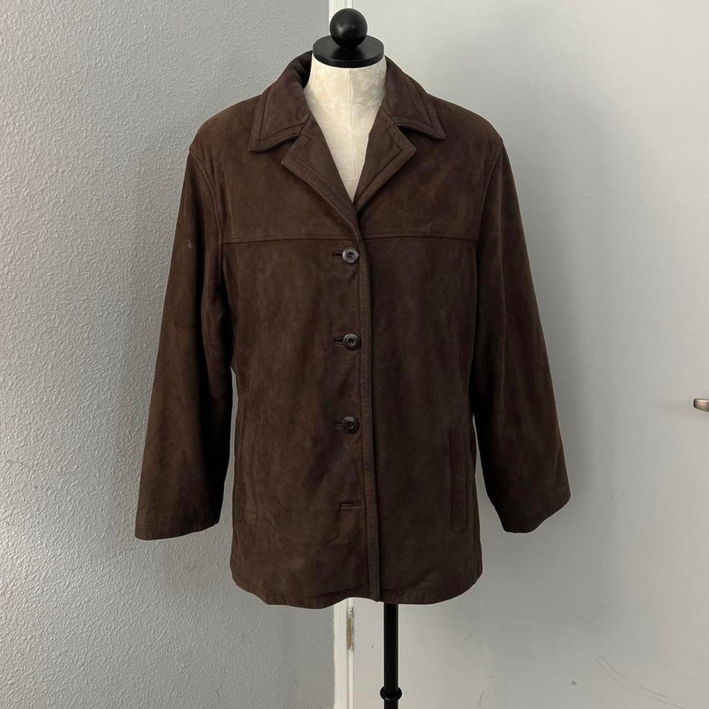 Wilsons Leather “Adventure Bound” Brown Leather Jacket - Size L